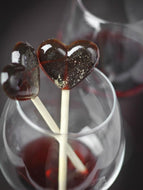 Red Wine Lollipops